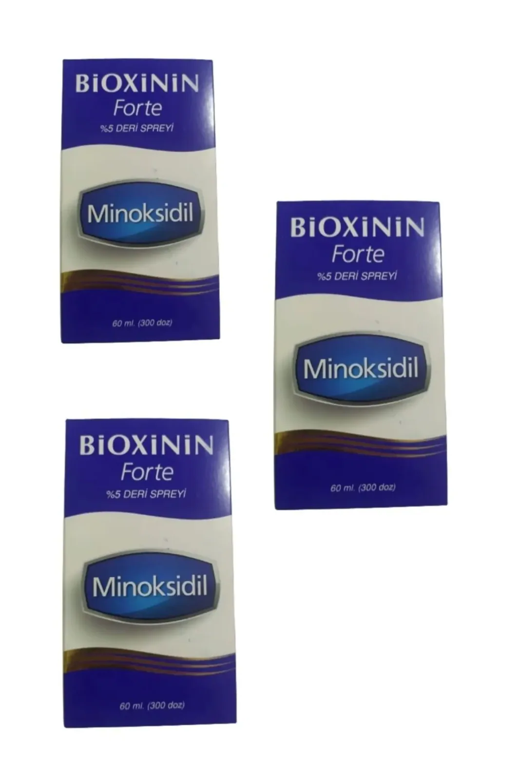 Forte %5 Deri Spreyi 60 Ml 3'lü