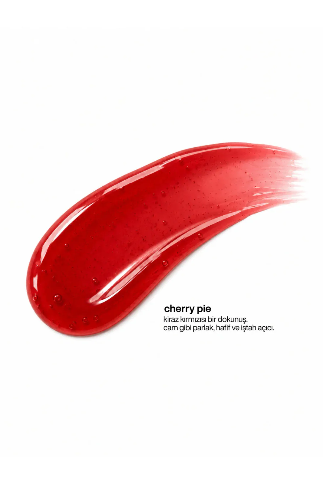 Cherry Pie Besleyici Dudak Yağı/Lip Oil - Kırmızı