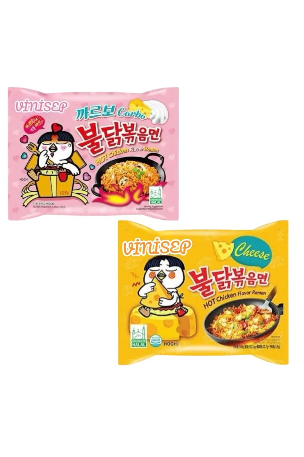 Carbonara & Cheese Buldak Ramen 2 Adet