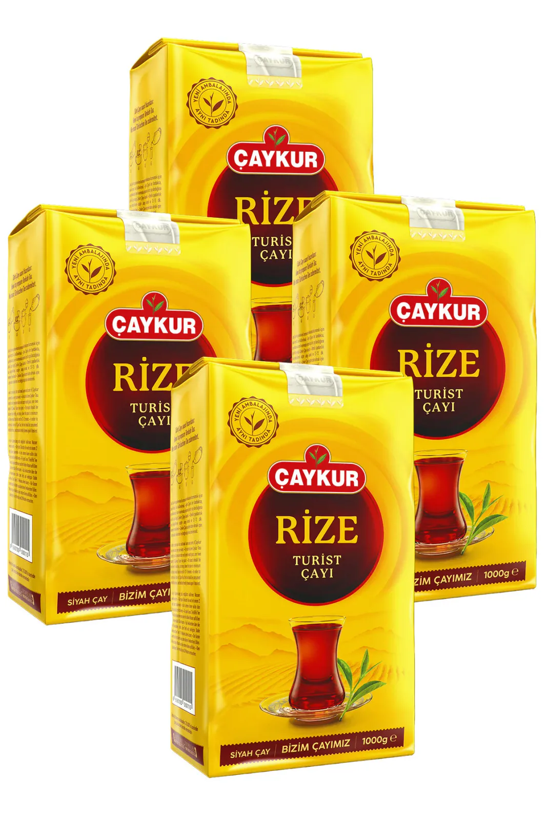 Rize Turist Dökme Çay 1000 gr. 4'lü Paket