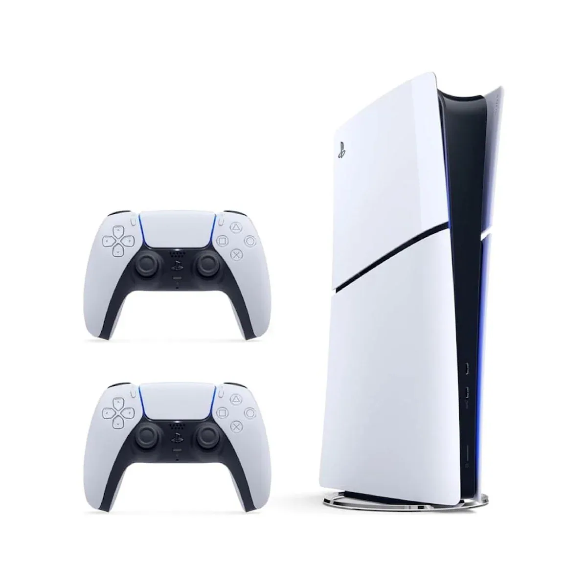 Sony Playstation 5 Slim Digital 825 GB + 2. Dualsense