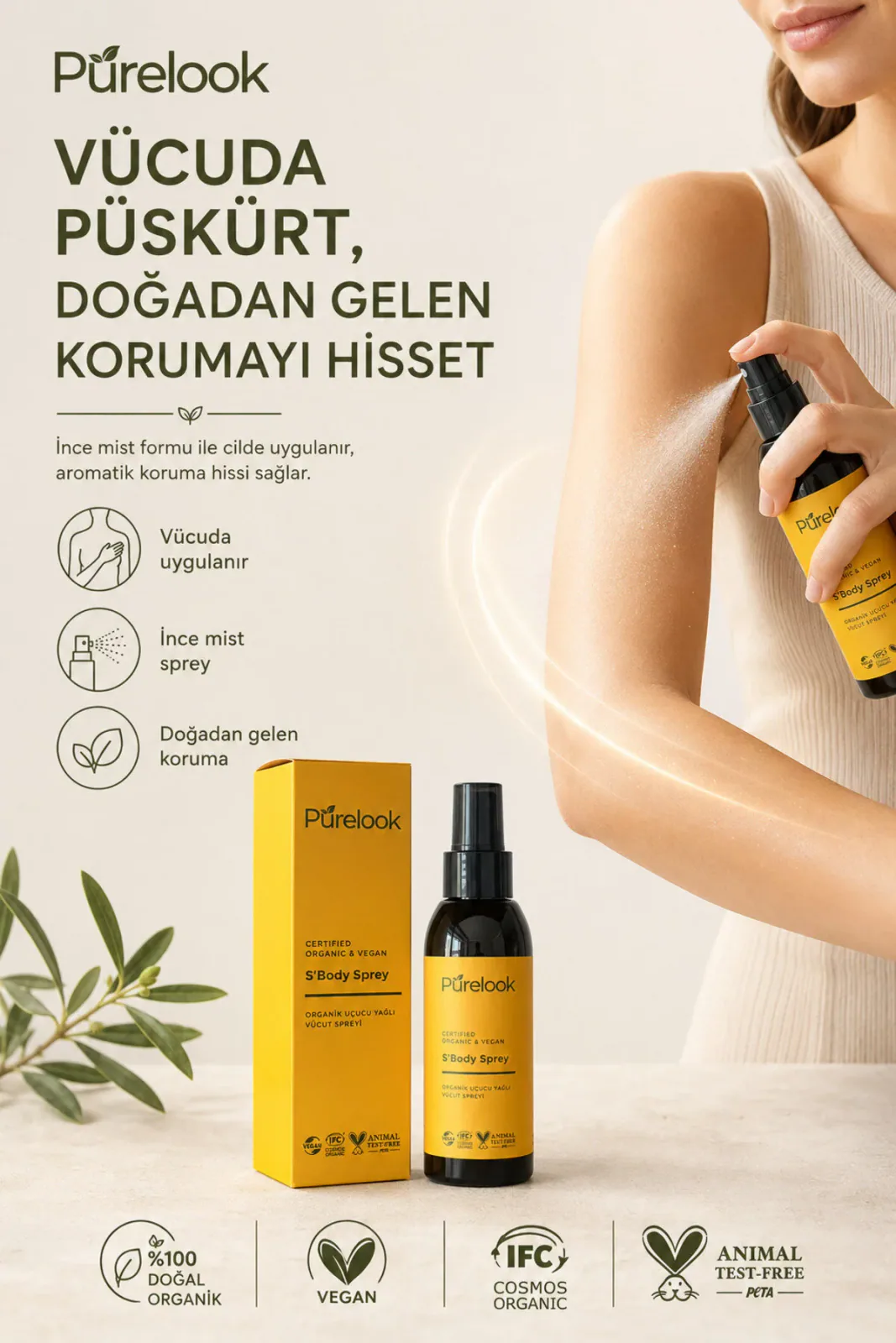 S-BODY Sinek Kovucu Sprey 125 ML