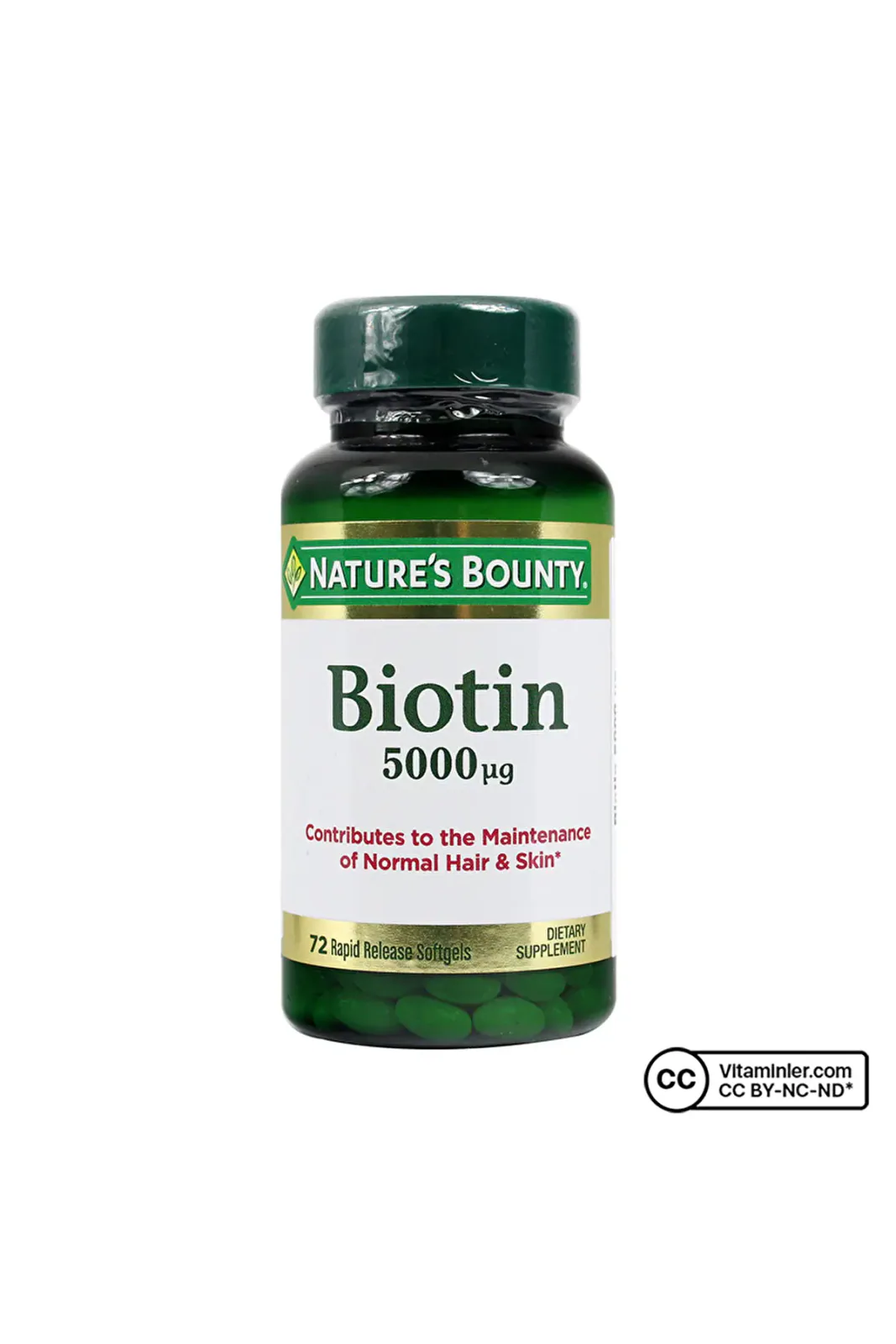 Biotin 5000 Mcg 72 Kapsül