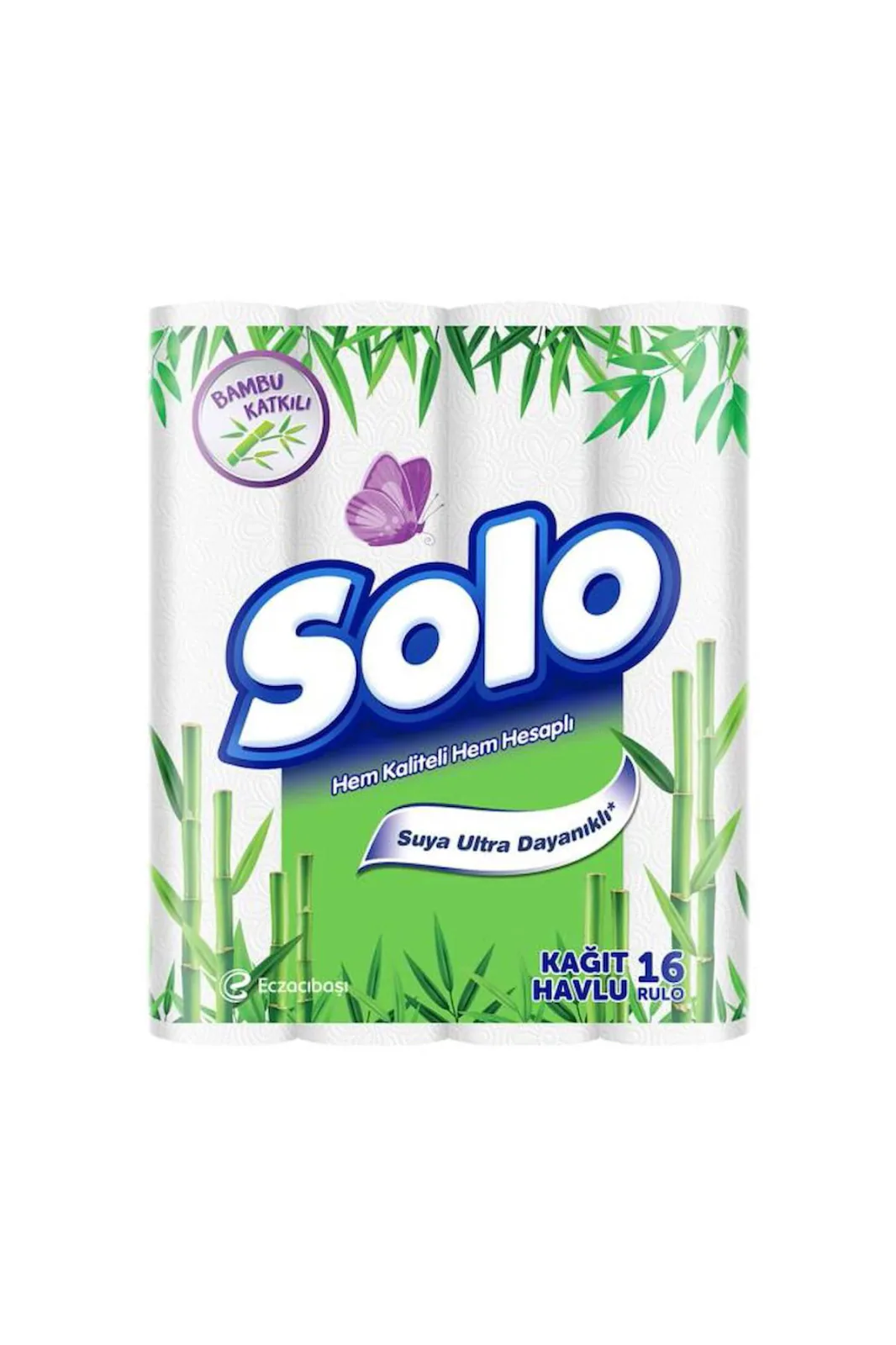 Solo Bambu Katkılı Kağıt Havlu 16'lı