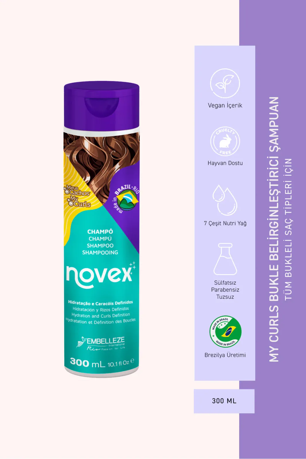 My Curls Bukle Belirginleştirici Şampuan 300ml