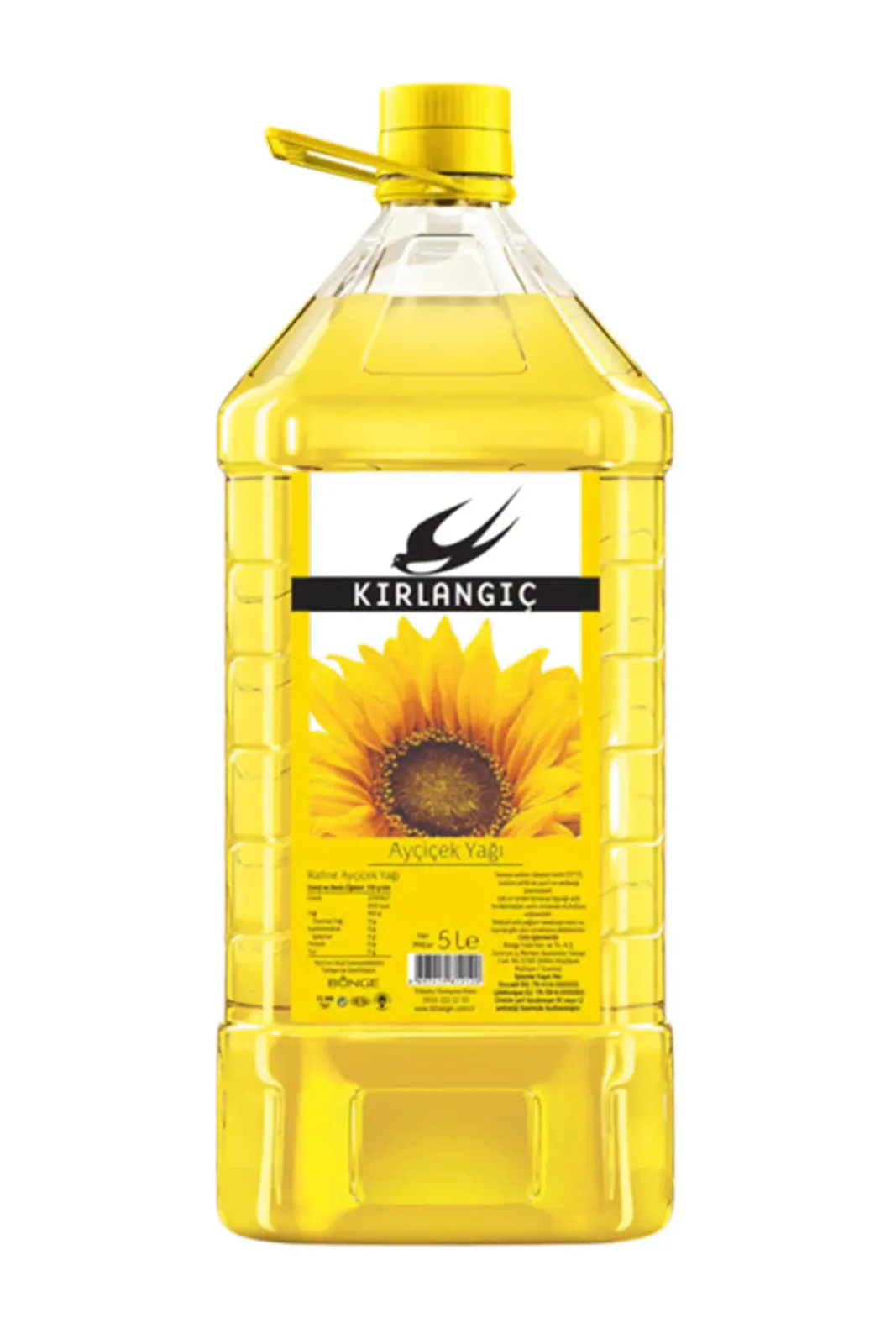 Kırlangıç Pet Ayçiçek Yağı 5 lt