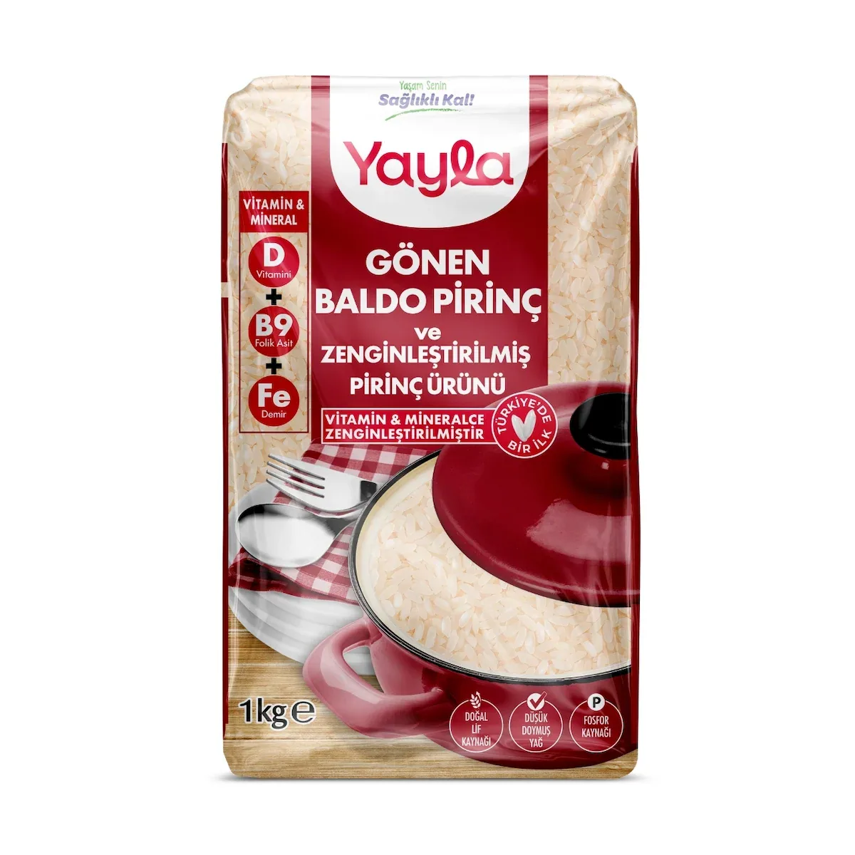 Yayla Gönen Baldo Pirinç 1 kg