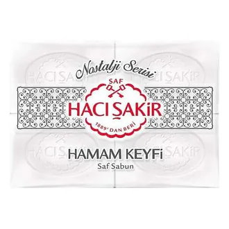 Hacı Şakir Hamam Keyfi Kalıp Sabun 4 x 200 G