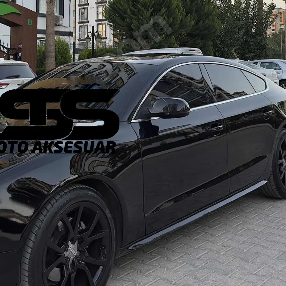 Audi A5 Yarasa Ayna Kapağı Piano Black