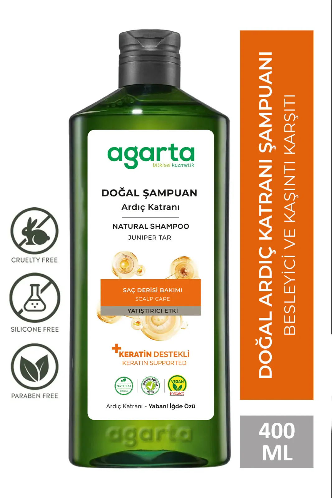Ardıç Katranı Ve Keratin Şampuanı 400 Ml