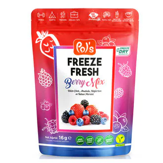 Pols Freeze Fresh Berry Mix 16 G
