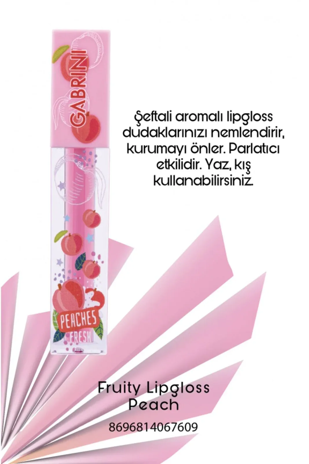 Fruity Lipgloss Peaches