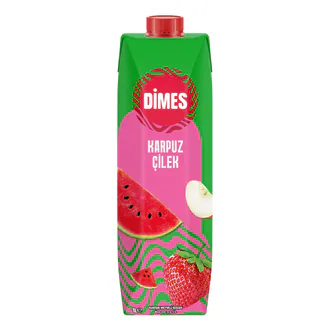 Dimes Karpuz ve Çilekli İçecek 1 L