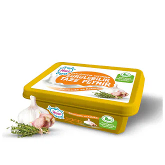 Milgo Taze Sarımsak & Kekikli Sürülebilir Peynir 180 G
