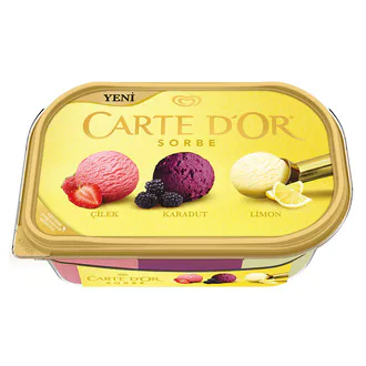 Carte d'Or Classic Çilek Limon Karadut Sorbe 850 Ml