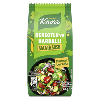 Knorr Dereotlu ve Hardallı Salata Sosu 40 G