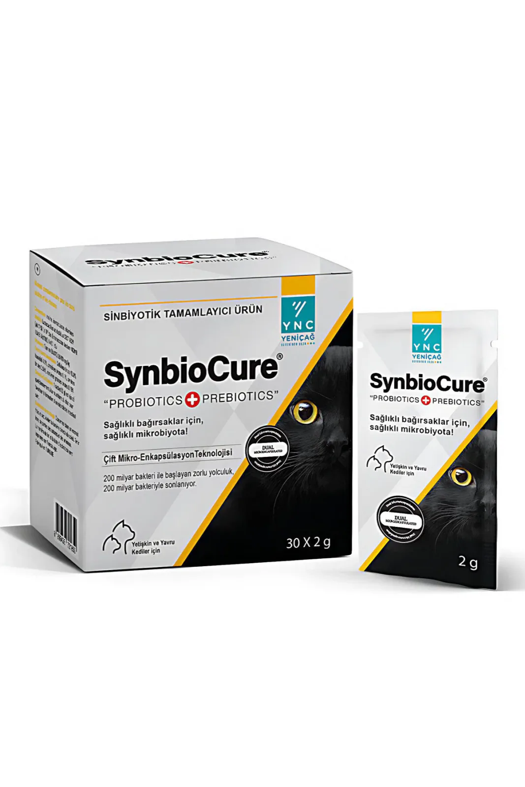 Synbiocure Kedi Probiyotik Prebiyotik 30 Adet