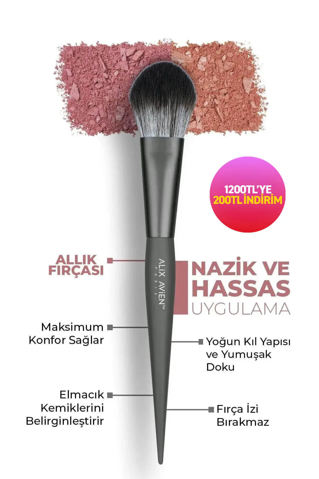 Allık Fırçası - Blusher Brush
