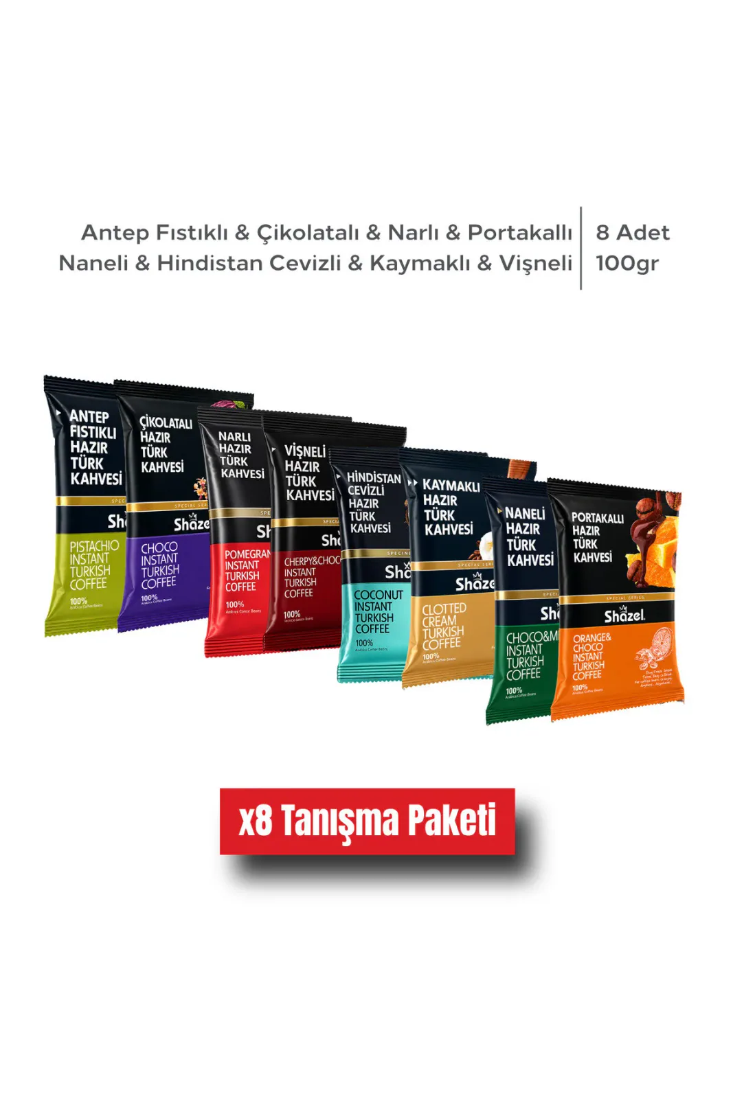 Hazır Karma Special Türk Kahvesi 8'li Paket