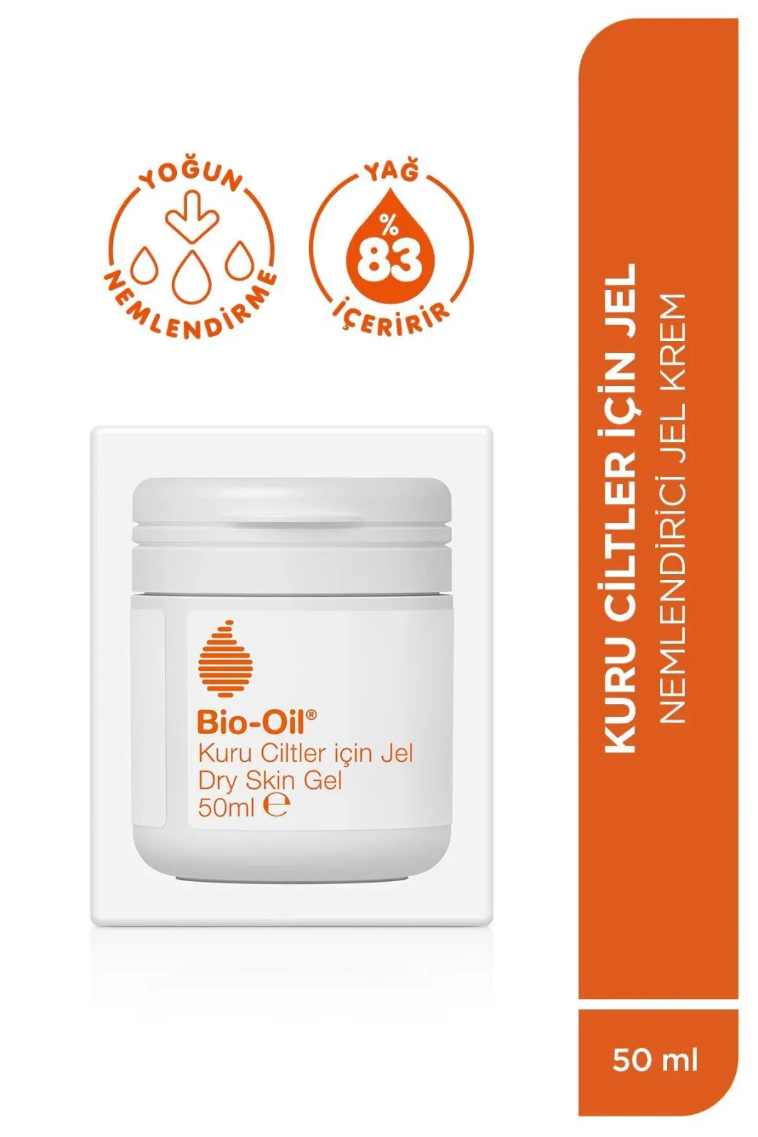 Kuru Ciltler İçin Nemlendirici Cilt Bakım Jeli 50 ml