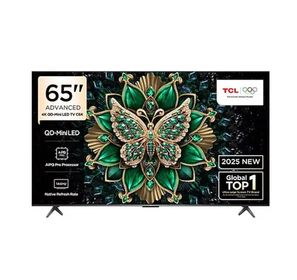 TCL 65C6K Premium 4K Ultra HD 65" Mini LED TV