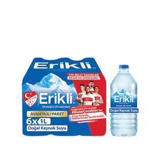 Erikli Su 6 x 1 L