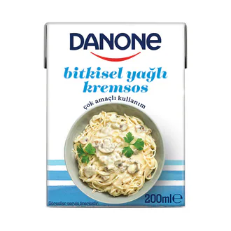 Danone Bitkisel Yağlı Krema Sos 200 Ml