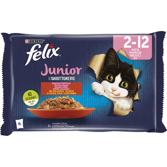 Felix Avantajlı Paket Yavru Etli Tavuklu 4 x 85 G