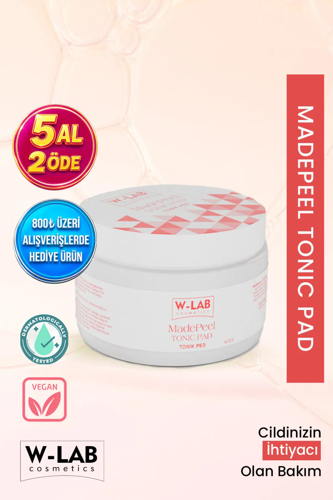 Madepeel Tonic Ped 40 Adet