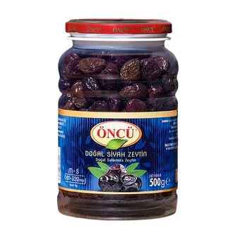 Öncü Siyah Yağlı Zeytin 500 G