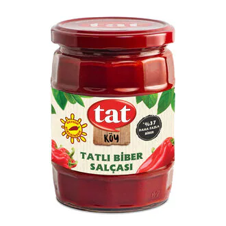 Tat Köy Tatlı Biber Salçası 550 G