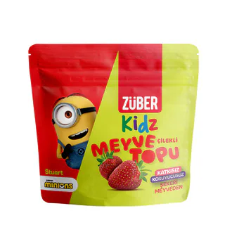 Züber Kidz Çilekli Meyve Topu 42 G