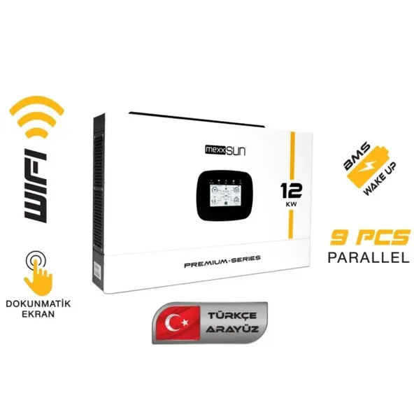 Mexxsun Premium 12 kW 48V Mppt Akıllı İnverter
