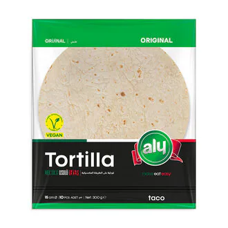 Aly Tortilla Lavaş 15 Cm 10'lu 300 G