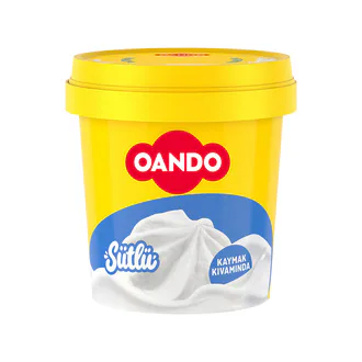 Oando Vanilyalı Kap Dondurma 100 Ml
