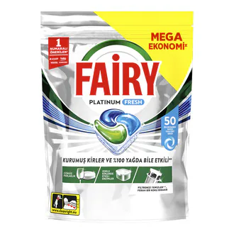 Fairy Platinum Fresh Tablet 50'li 745 G