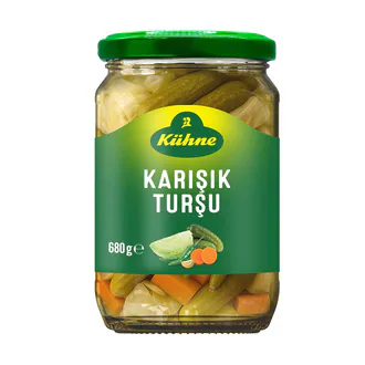 Kühne Türk Tipi Karışık Turşu 680 G