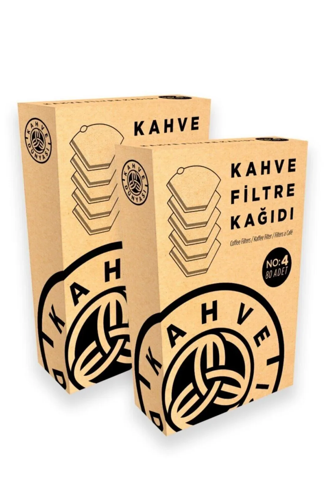 Kahve Dünyası Kahve Filtre Kağıdı 80 Adet x 2 Adet