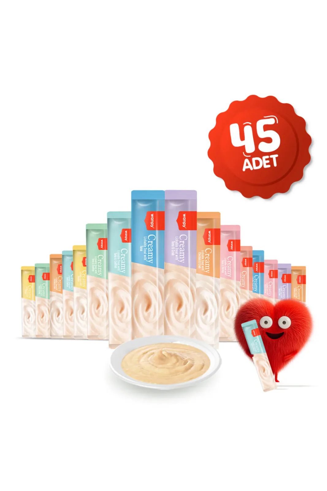 Krema Kedi Ödül Maması 14gr (45 Adet)