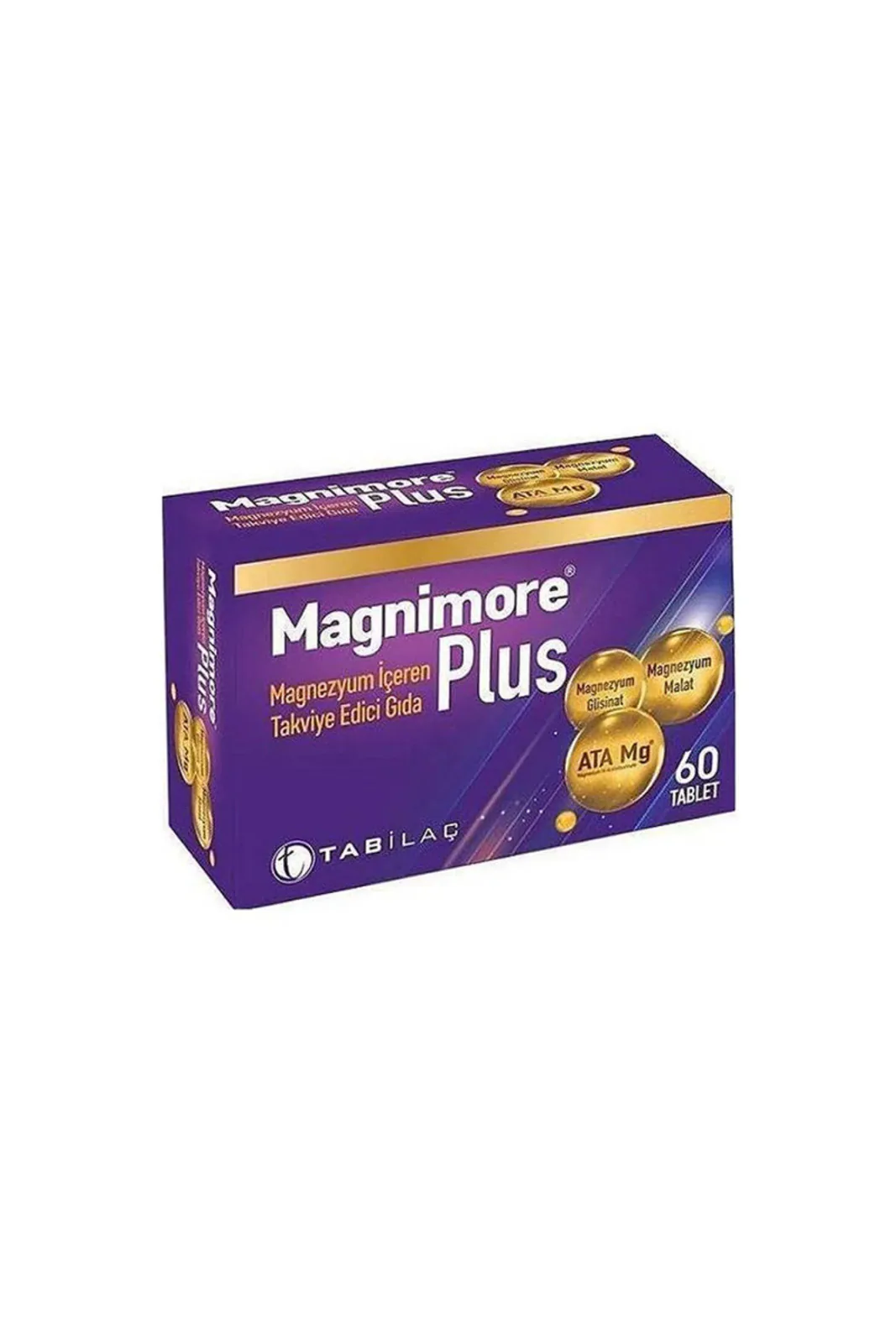 Plus 60 Magnezyum Takviye Edici Gıda