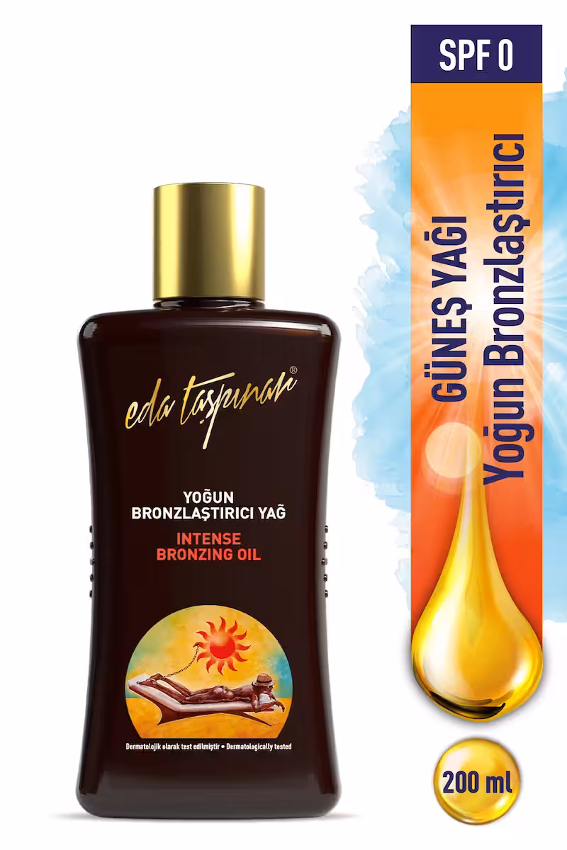 Eda Taşpınar Yoğun Bronzlaştırıcı Yağ 200 ML