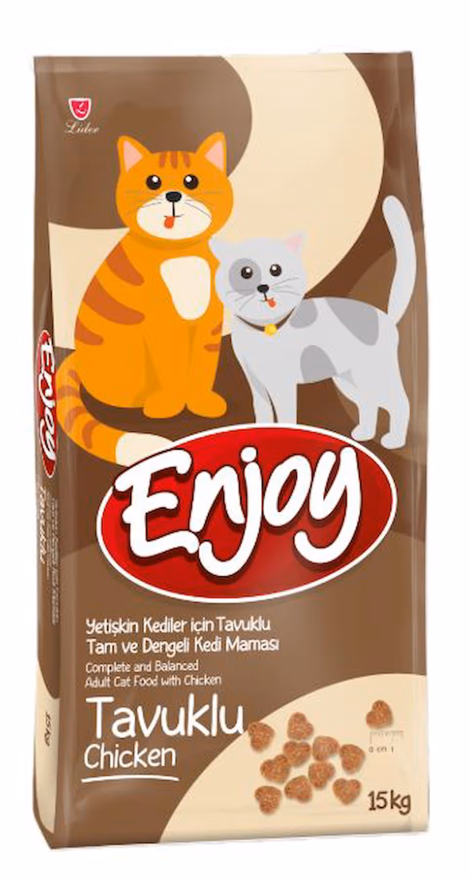 Enjoy Yetişkin Tavuklu Kedi Maması 15 kg